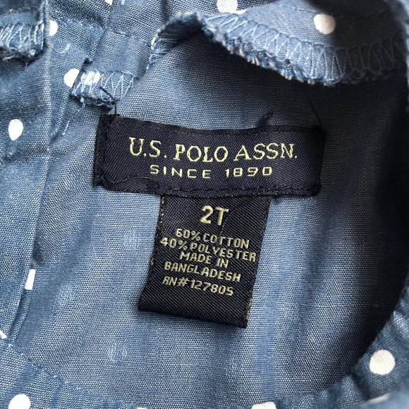 U.S. Polo Assn Polka-Dot Dress - Picture 5 of 5